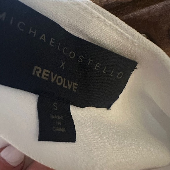 MICHAEL COSTELLO X REVOLVE SUNNY MINI DRESS IN WHITE - Picture 5 of 5